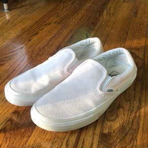 Vans Blush/Pink Suede Slip On